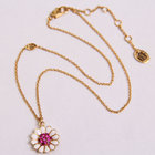 Fashion brand jewelry Juicy Couture necklace chrysanthemum pendant jewelry wholesale