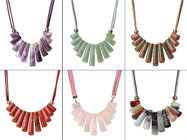 High quality natural necklace set woman Jewelries handmake China style wholesale 6pcs/ set