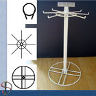 One rotor Display Rack on table / Metal Hooks Display Stand / Rotating Countertop Rack / Spinner