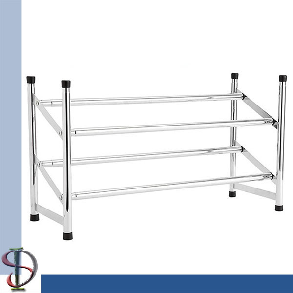 Expandable shoe rack / Chroming metal shoe stand / Shoes Display Rack / Home storage display rack for shoes