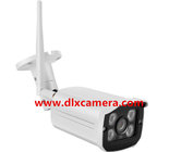 1280x720P 1Mp Outdoor Water-proof Wireless Network WI-FI IP IR Bullet Camera  with Tri-axis Bracket Support 128G SD card
