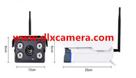 1/3" CMOS Outdoor Weather-proof Wireless WI-FI IP IR Bullet Camera Support 128G SD 960P WIFI IP Camera network camera