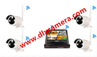 2Mp Water-proof 8ch 10Inch LCD Screen Wireless NVR Kit CCTV System  1080P WIFI IP Camera kit Outdoor IR Security Camera