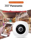 3Mp 360° plug and play Max.128G SD 3D Panoramic VR P2P Wireless and wired both support IP IR camera with mobile APP DC5V