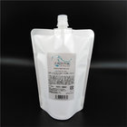 made in China 500ml 75% alcohol Liquid filled bag/Standing plastic bag with spout