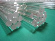 Transparent Fused High Purity Quartz  GLASS Rod of Different Size