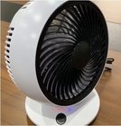 6" USB mini desk fan oscillation with rechargeable for office home baby