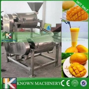 China High quality mango juice extractor machine/mango juice processing machine fruit pulper carbon steel pan supplier
