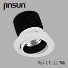 15W 1000lumems anti-glare DALI dimmable 180 degree rotatable of Led downlight