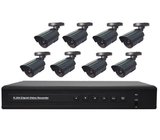 CCTV Security System 8CH(2CH D1 +6CH CIF) H.264 Digital Video Recorder Kits DR-7208AV502C