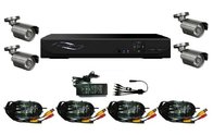 4CH DIY CCTV DVR Kits: 4CH H.264 FULL D1 DVR + 4PCS 700TVL Bullet Cameras DR-7304AV502E