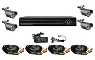Video Surveillance System 4CH H.264 FULL D1 DVR Kits DR-7404AV502A