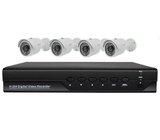 Home Surveillance Cameras 4CH Standalone DVR and 4pcs 700TVL IR Cameras DR-6504V510E