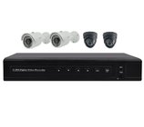 Home Security Camera System 4CH Standalone DVR and IR Dome Bullet Cameras