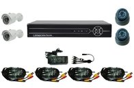 Video Surveillance Equipment, 4CH Standalone DVR and IR Bullet Cameras