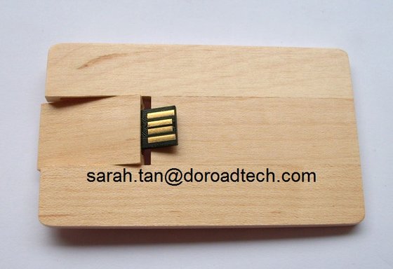 Wooden Name Card High-speed USB Flash Drives