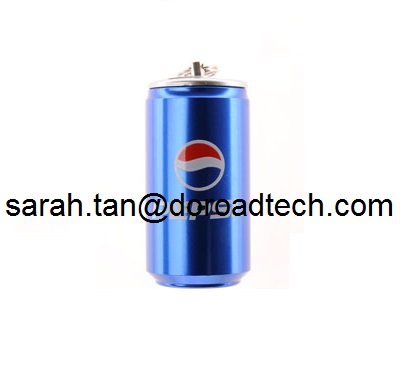 Original High Quality Real Capacity OEM Coke Tin Can Metal USB Pen Drives