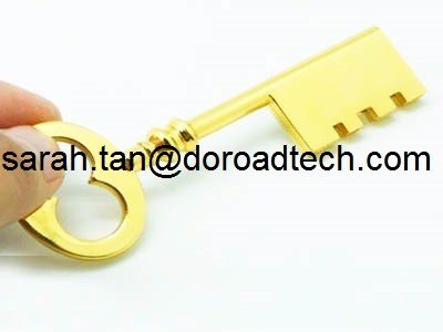 Best Gift Low Price Metal Key USB Flash Drive for Custom-made