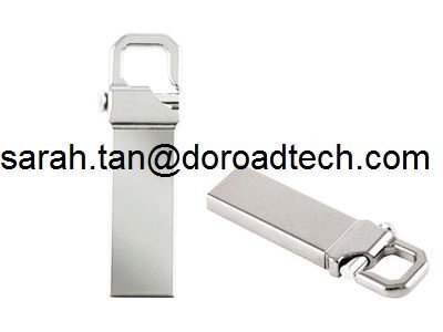 High Quality Metal Hook USB Memory Sticks, 100% Real Capacity Guaranteed