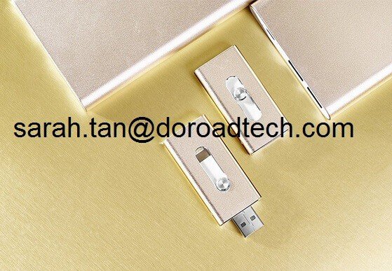 U-disk i-Flash Device HD OTG USB Flash Drive U Disk for iPhone 5 5s 6 Plus, Real Capacity