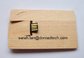 Personalized LOGO Printing Wooden Name Card High-speed USB Flash Drives