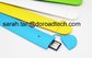 100% Real Capacity Silicone Bracelet USB Flash Drives