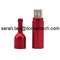 Red Wine Metal Bottle Shaped USB Pen Drives with Real Capacity