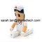 Wholesale Plastic Doctor/Nurse Figure USB Flash Drives, Customized Figures Available