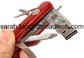 100% Real Capacity Promotional Multifunction Swiss Amry Knife USB Drives