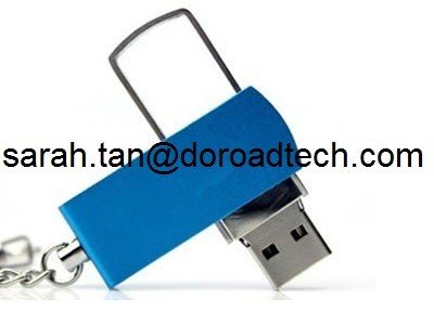 Metal Twister USB Flash Drive, Twist USB Flash Memory, Real Capacity Swivel USB Pendrives