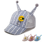 Baby Hat Baby Boy Caps Summer Hats For Boy Infant Sun Hat With Ear Beanies Accessories  color:blue