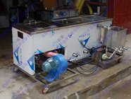 Industrial Ultrasonic Cleaning and Drying Machine with Three Tanks for factory