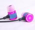 OEM Colorful 10mm Speaker Wired In Ear Stereo Earphones For Music (MO-EM012)