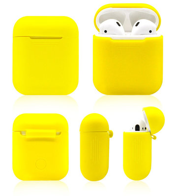 China Silicone Protective Shockproof Wireless Charging Earbuds Case Cover Skin Compatible for Apple AirPods 1 &amp; 2 supplier