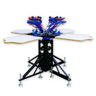 competitive price stand entry level carousel manual silk screen print machine