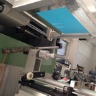 Semi-automatic pneumatic round silk screen printing machine for plastic bottles