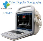 Portable Veterinary color ultrasound diagnostic EW-C5V with Convex and Linear probe for vascular and abdomen
