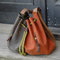 handmade leather woman handbag OVERSIZE LADYBUQ bag supplier