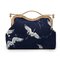 Coin Pouch Canvas Card Purse Clasp Closure Classic birds Pattern Keys Wallet Gift Round supplier