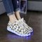 High Elastic LED Light Up Sneakers Fashional Android And ISO App Remote Control Non - Slip supplier