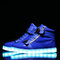 Reathable LED Light Up Sneakers Red Light Up Shoes Rechargeable Function supplier