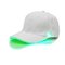 Adjustable Glow Light Up Baseball Caps , White Club Party Sports Led Baseball Hat supplier