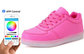 Youth Students Light Up Dance Shoes , USB Rechargeable Light Up Shoes App Control supplier