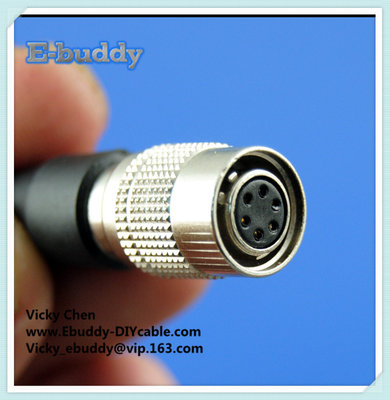 China cheap Hirose HR10 6pin male and female plug