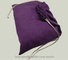 large purple velvet suede drawstring shoes dust bag shoes organizer bag