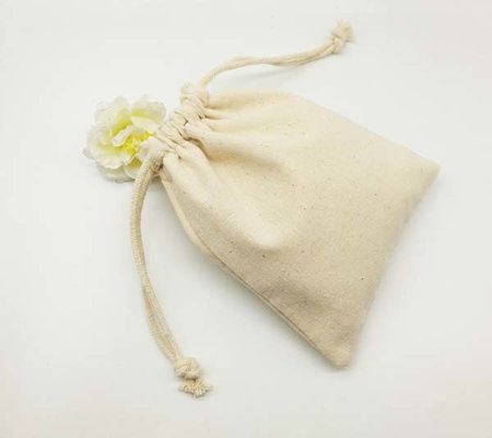 blank cotton drawstring gift bag cotton promotional gift bag
