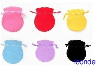 China color velvet pouch wrapping jewelry supplier