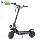EcoRider E4-9 dual motor 52V/60v 10inch off road electric scooter ,folding adult electric scooter with angle eye/wings l