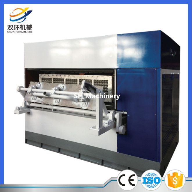 2017 Up-to-date good quality pulp modling machine fully automatic egg tray making machine