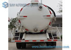 Dongfeng 4000L 100hp 4x2 Suction Type Sewage Vacuum Tank Truck for sale
